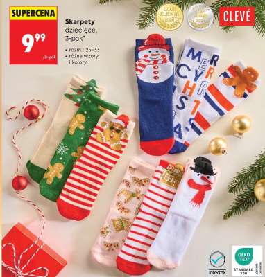 Skarpety dziecięce, 3-pak