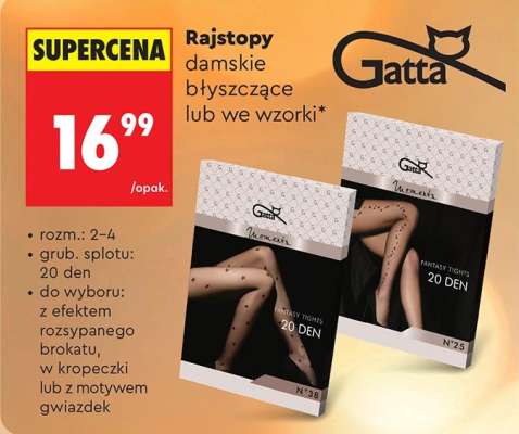 Rajstopy damskie błyszczące lub we wzorki