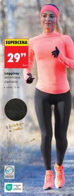 Legginsy termiczne damskie