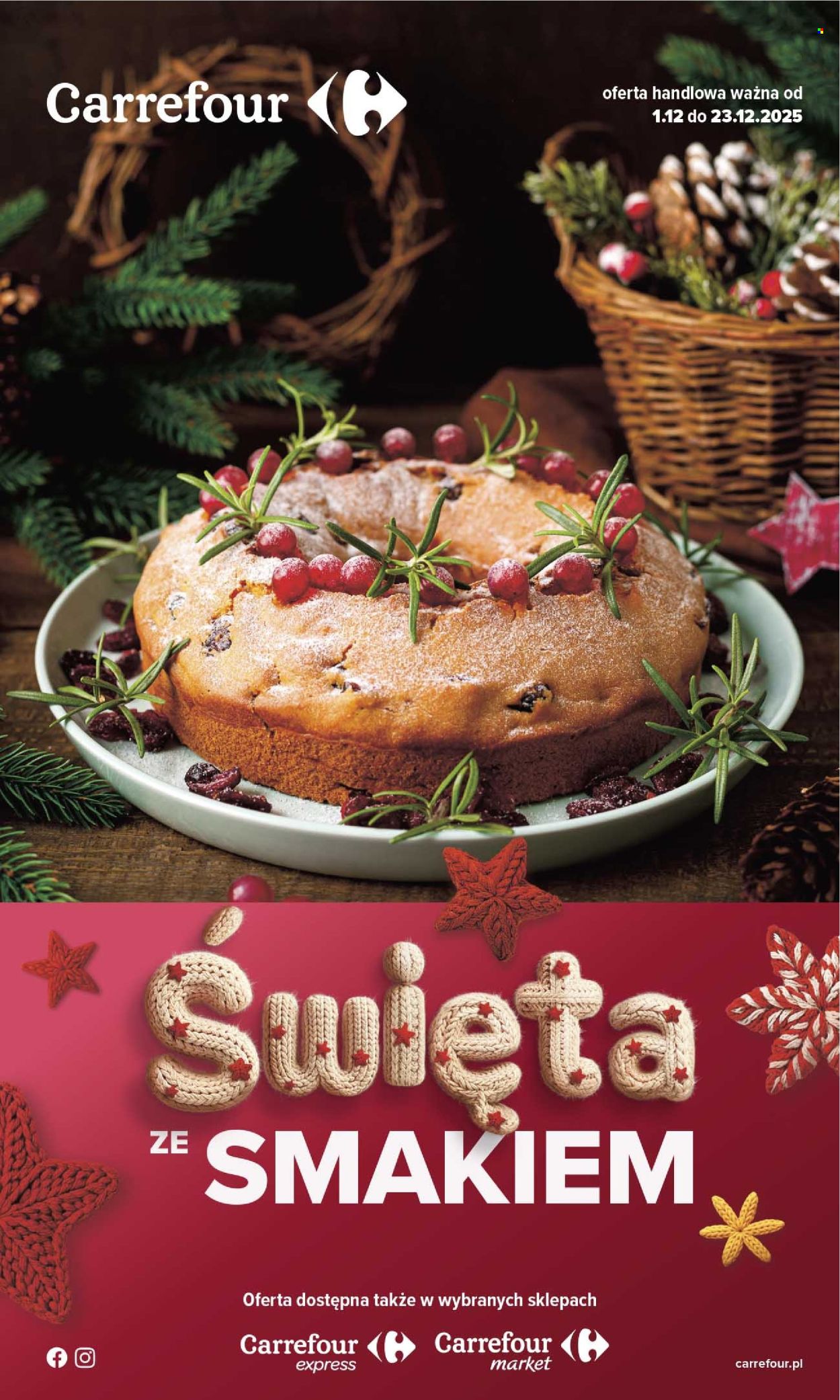 Gazetka Carrefour - 1.12.2025 - 23.12.2025. Strona 1