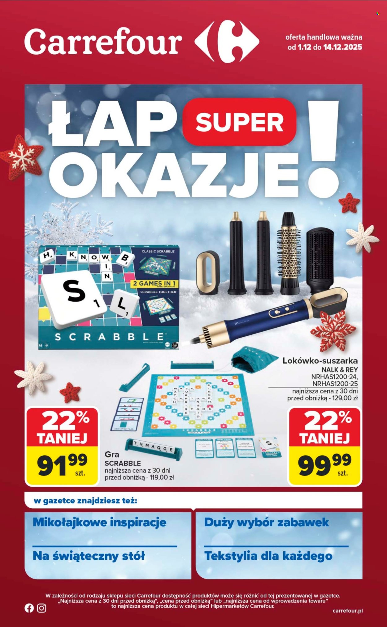 Gazetka Carrefour - 1.12.2025 - 14.12.2025. Strona 1