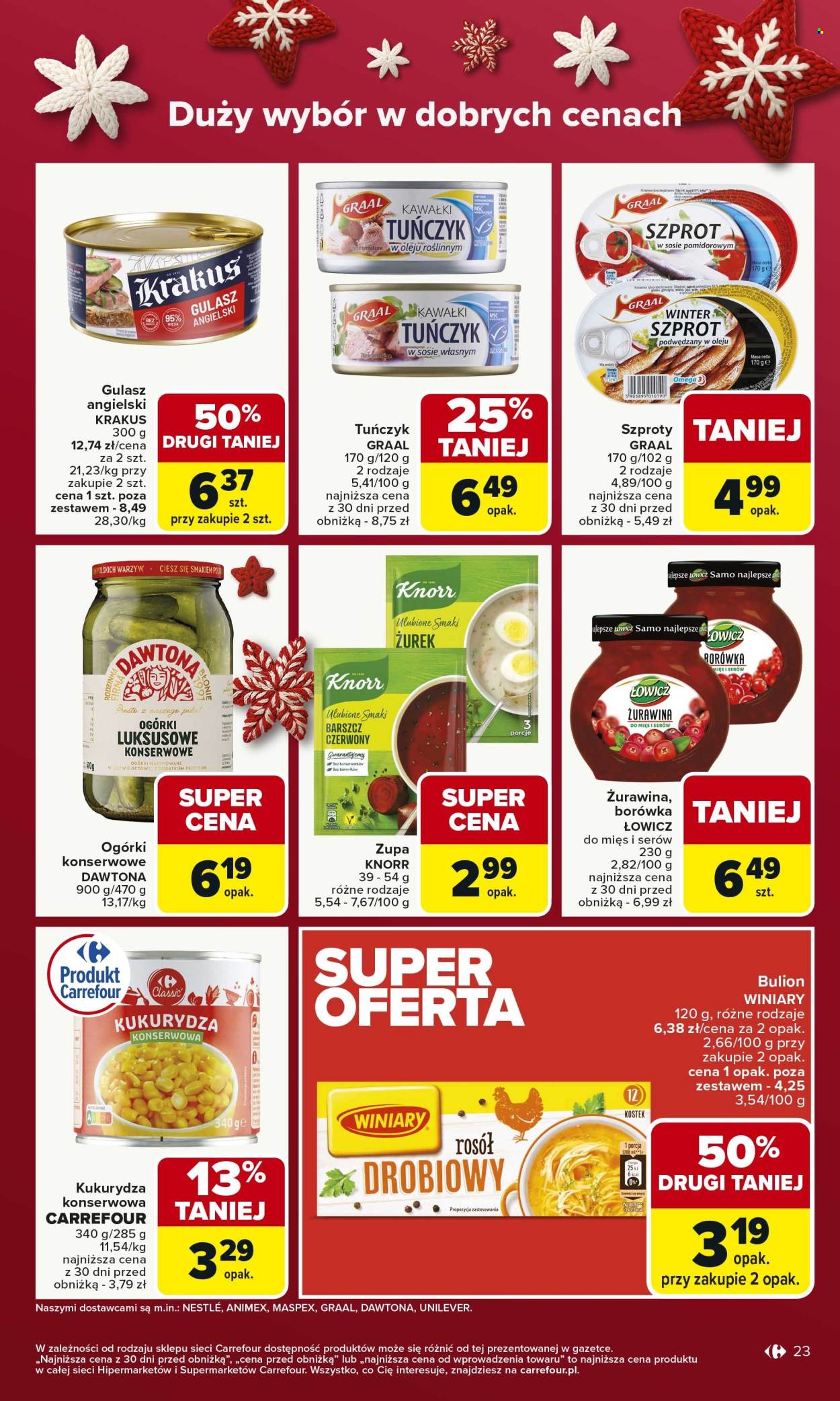 Gazetka Carrefour Market - 1.12.2025 - 7.12.2025. Strona 23