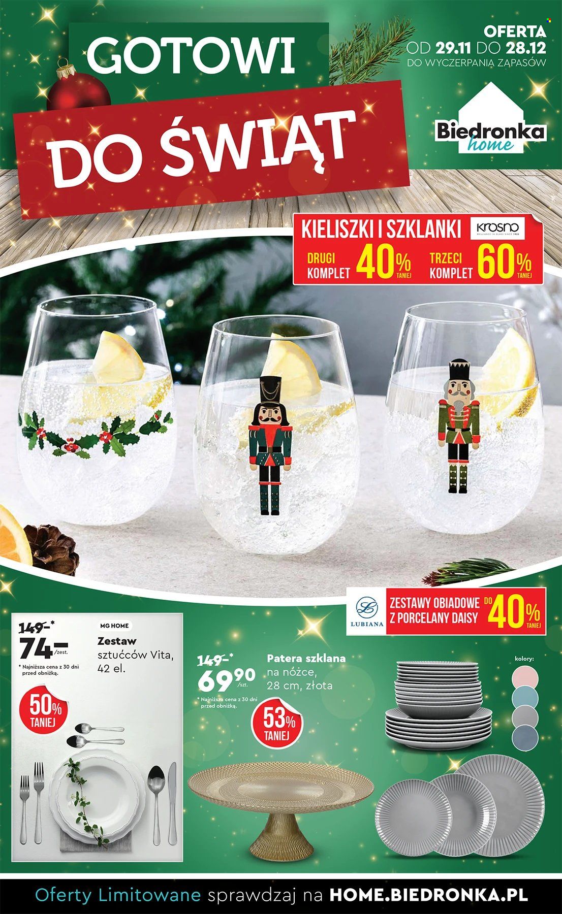 Gazetka Biedronka - 29.11.2025 - 28.12.2025. Strona 1