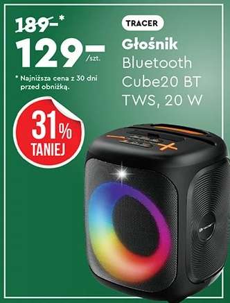 Głośnik Bluetooth Cube20 BT TWS, 20 W