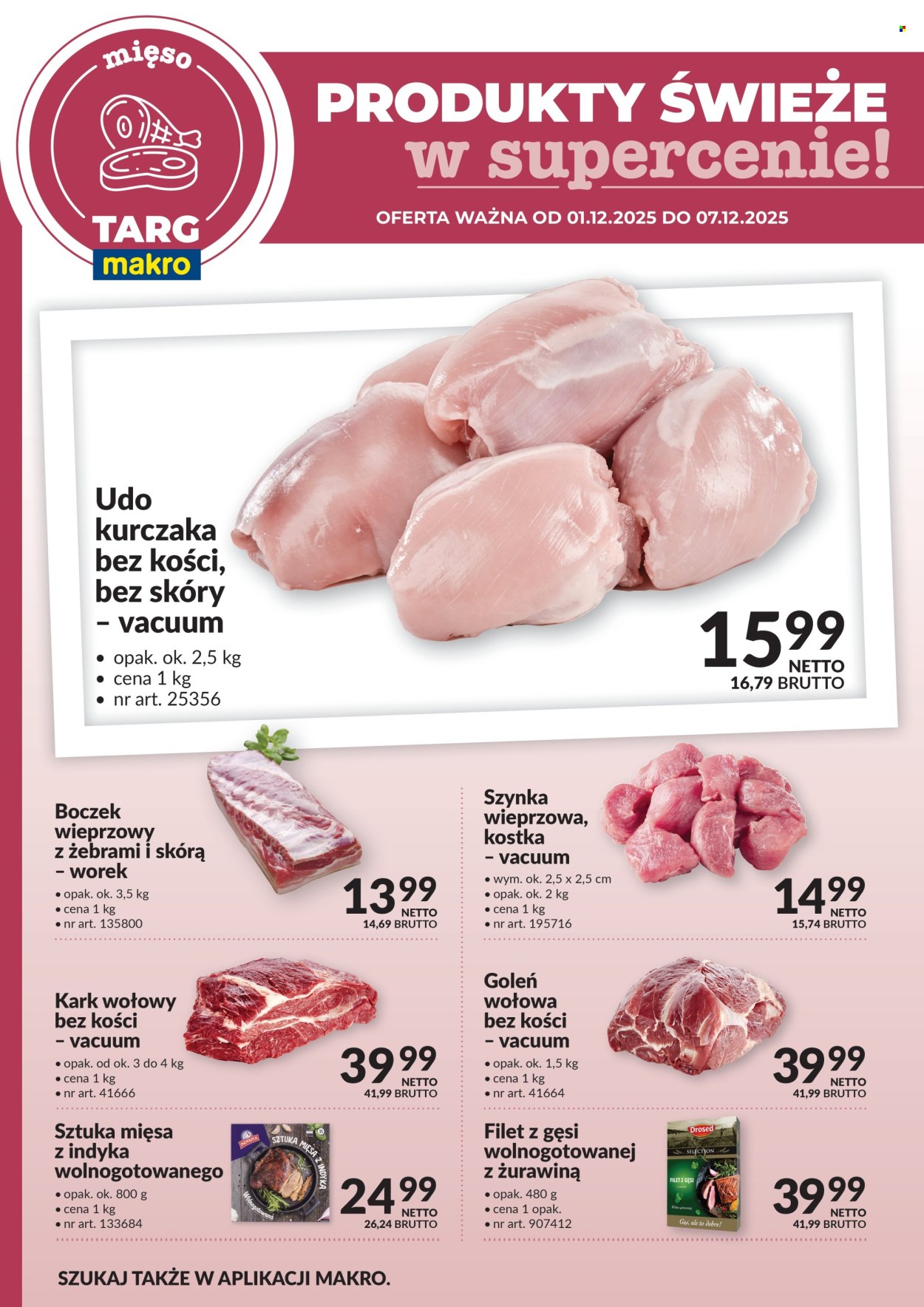 Gazetka Makro - 24.11.2025 - 7.12.2025. Strona 1