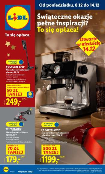 Gazetka Lidl - 8.12.2025 - 14.12.2025.