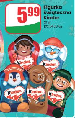 Figurka świąteczna Kinder