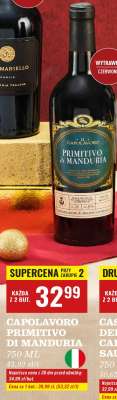 CAPOLAVORO PRIMITIVO DI MANDURIA