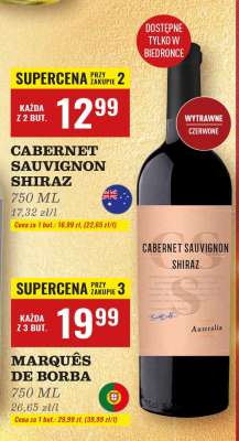 CABERNET SAUVIGNON SHIRAZ