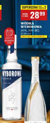 WÓDKA WYBOROWA 40% 500 ML