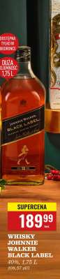 Whisky Johnnie Walker Black Label