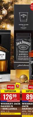WHISKEY JACK DANIEL'S + SZKLANKA
