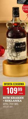 RUM KRAKEN + SZKLANKA