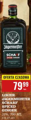 LIKIER JÄGERMEISTER SCHARF SPICED GINGER