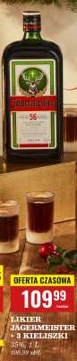 LIKIER JÄGERMEISTER + 3 KIELISZKI