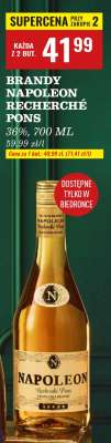 BRANDY NAPOLEON RECHERCHÉ PONS