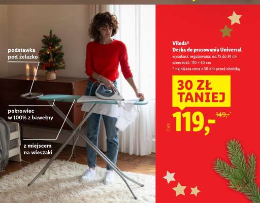 Vileda Deska do prasowania UNIVERSAL