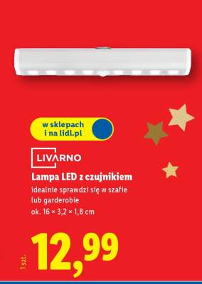 Lampa LED z czujnikiem