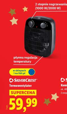 SilverCrest Termowentylator