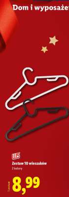 Zestaw 10 wieszaków