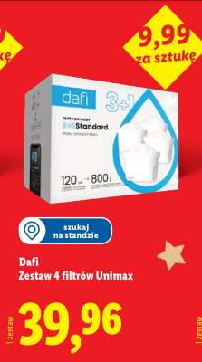 Dafi Zestaw 4 filtrów Unimax