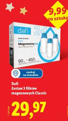 Dafi Zestaw 3 filtrów magnezowych Classic
