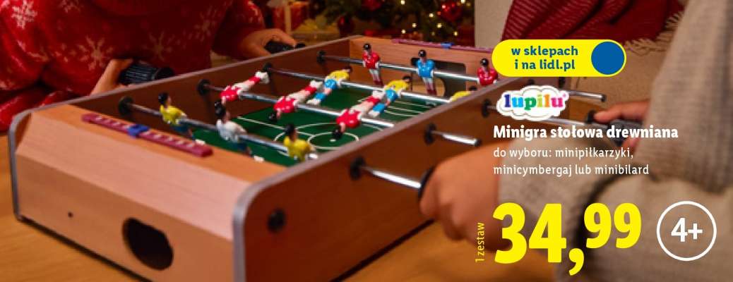 Minigra stołowa drewniana