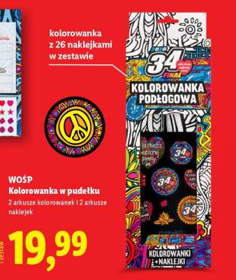 WOŚP Kolorowanka w pudełku