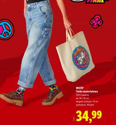 WOŚP Torba materiałowa