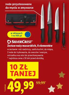 SilverCrest Zestaw noży masarskich, 8 elementów