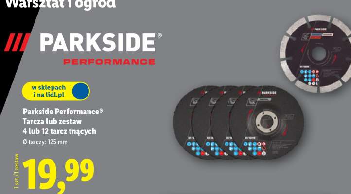 Parkside Performance Tarcza