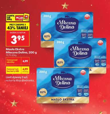 Masło Ekstra Mleczna Dolina 200 g