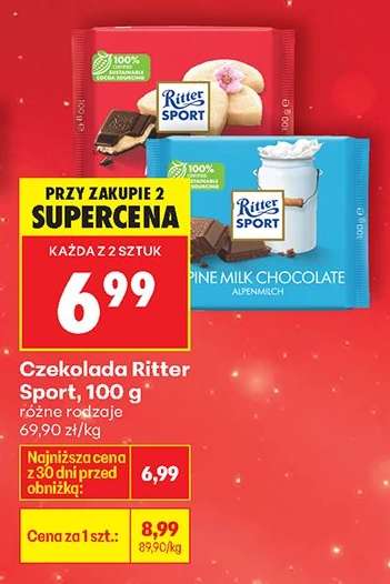 CZEKOLADA RITTER SPORT 100 G