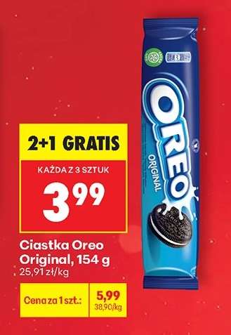 Ciastka Oreo Original, 154 g