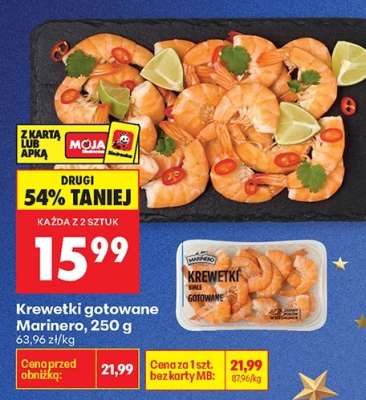 Krewetki gotowane Marinero 250 g