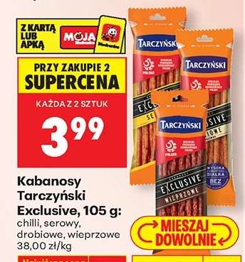 Kabanosy Tarczyński Exclusive 105 g