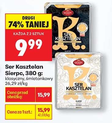 Ser Kasztelan Sierpc, 380 g