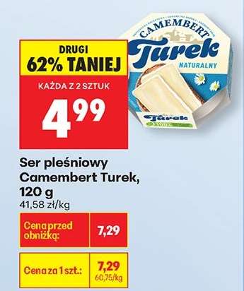 Ser pleśniowy Camembert Turek, 120 g