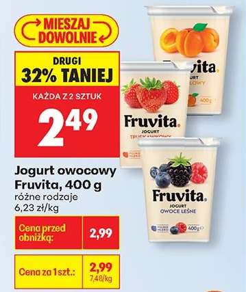 Jogurt owocowy Fruvita 400 g