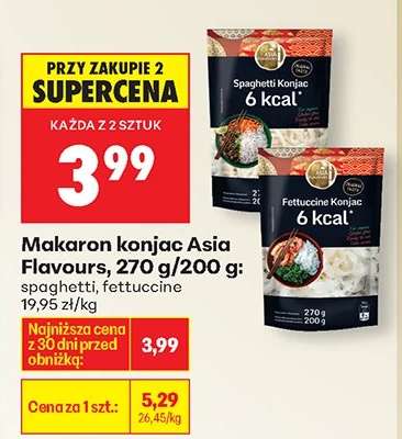 Makaron konjac Asia Flavours, 270 g/200 g