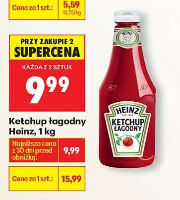 Ketchup łagodny Heinz, 1 kg
