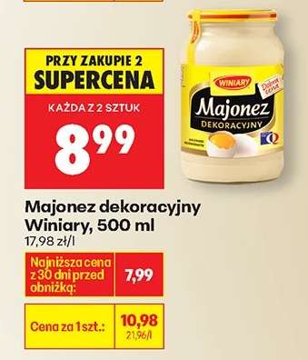 Majonez dekoracyjny Winiary 500 ml