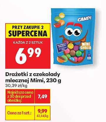 Drażetki z czekolady mlecznej Mimi 230 g