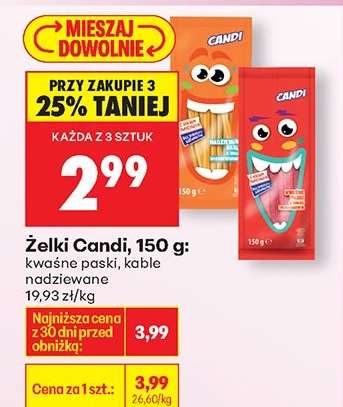 Żelki Candi, 150 g