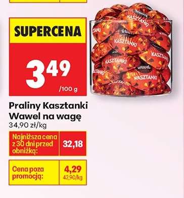 Praliny Kasztanki Wawel na wagę
