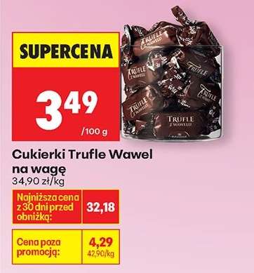 Cukierki Trufle Wawel na wagę