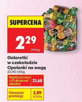 Galaretki w czekoladzie Opolanki na wagę