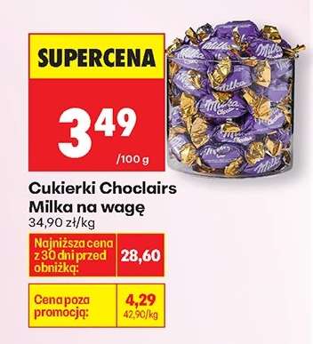 Cukierki Choclairs Milka na wagę