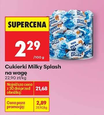 Cukierki Milky Splash na wagę