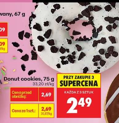 Donut cookies , 75 g